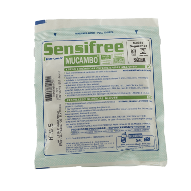 LUVA CIRURGICA 6,5 C/01 PAR C/PO MUCAMBO