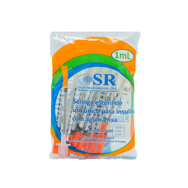 SERINGA INSULINA EST 1,0ML PCT C/10 (SR)