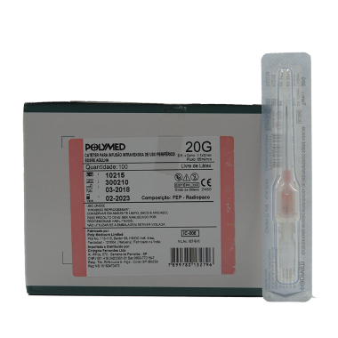CATETER I.V 20G C/100 UND POLYMED* 