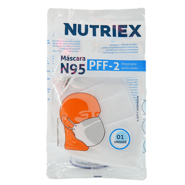 MASCARA HOSPITALAR N 95 C/01 UND NUTRIEX