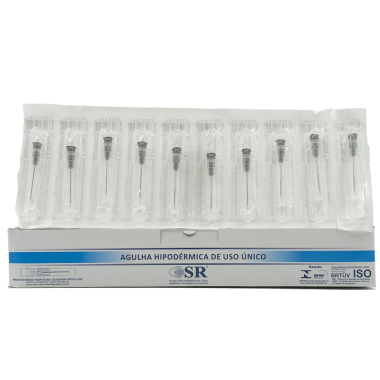 AGULHA HIPODERMICA 25 X 7,0 C/100 SR