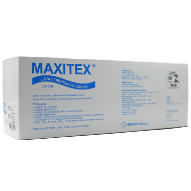 LUVA CIRURGICA 6,5 C/50 PARES MAXITEX
