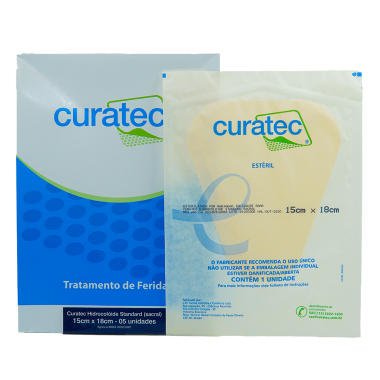 CURATIVO HIDROCOLOIDE 15CM X 18CM CURATE