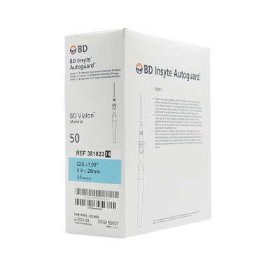 CATETER I.V 22G C/50 UND BD