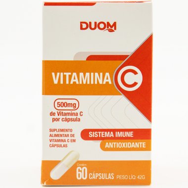 VITAMINA C 500 MG C/60 CAPS DUOM