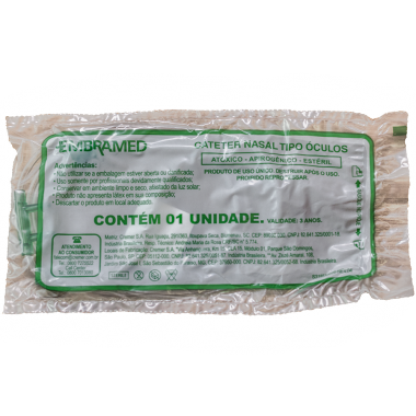 CATETER NASAL TIPO OCULOS EMBRAMED