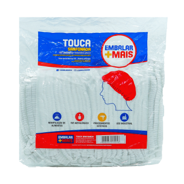 TOUCA SANFONADA PCT C/100 (EMBALAR MAIS)