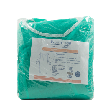 AVENTAL MANGA LONGA C/10UND PROTECTCLEAN