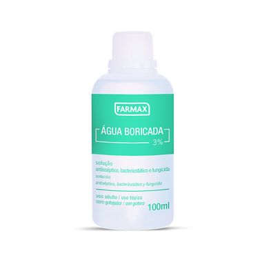 AGUA BORICADA 3% 100 ML (FARMAX)