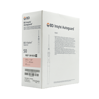 CATETER I.V 20G C/50 UND BD*