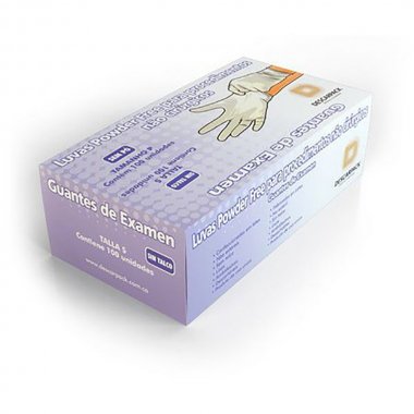 LUVA PROCEDIMENTO TAM P S/PO C/100 DESC*