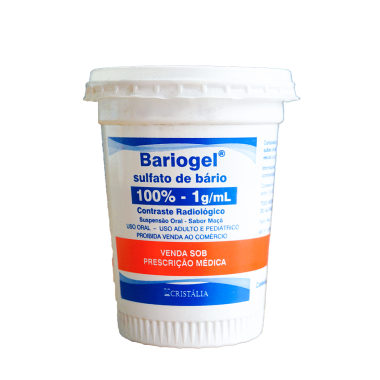 SULFATO BARIO SUSP ORAL COPO 150ML CRIS*