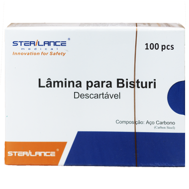 LAMINA BISTURI N.20 C/100 STERILANCE