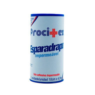 ESPARADRAPO 10CM X 4,5MT PROCITEX CREME*