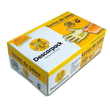 LUVA PROCEDIMENTO TAM G C/100 DESCARPACK