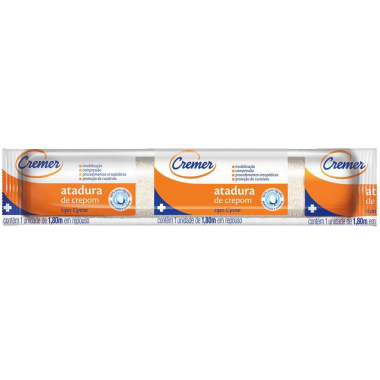 ATADURA CREPOM 30CMX1,80MT C/06 ENV CR*
