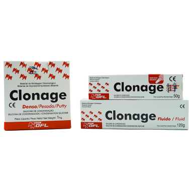KIT MOLDAGEM ODONTOLOGICO (CLONAGE) DFL